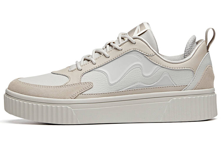 Anta Life Collection Synthetic Leather Coverage Non Slip And Waterproof Abrasion Resistant Low top Skateboard Shoes