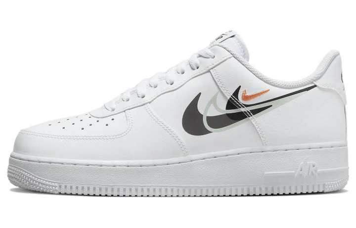 Nike Nike Air Force 1 Low "Multi Swoosh" White Black