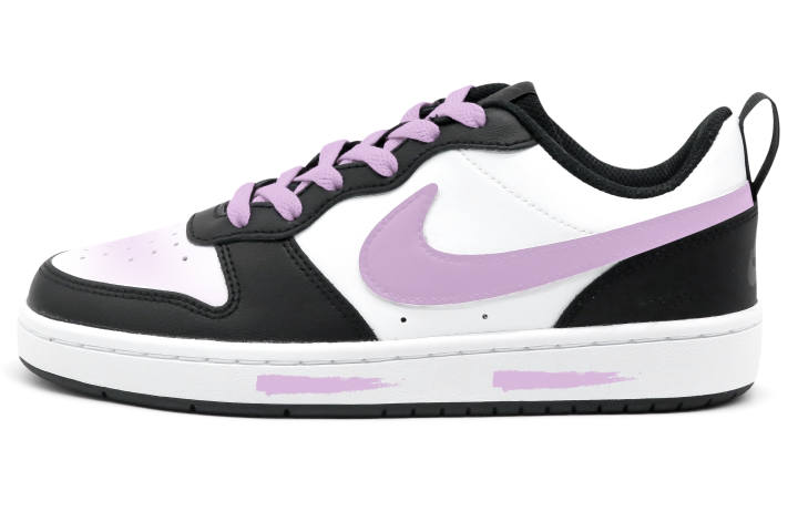 Nike Nike Court Borough 2 Crow Manufacturing Slip Resistant Abrasion Resistant Slip Resistant Abrasion Resistant Low top