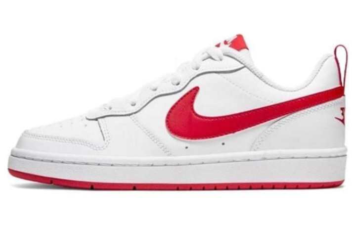 Nike Nike Court Borough Low 2 'White University Red' Gs