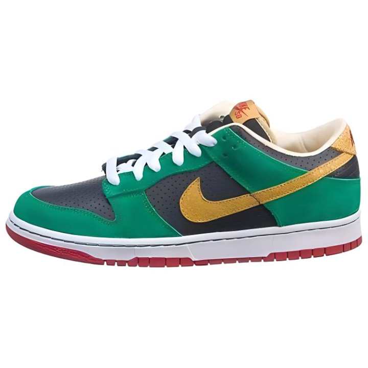 Nike Nike Dunk SB Low top Skateboard Shoes Men's Black Green