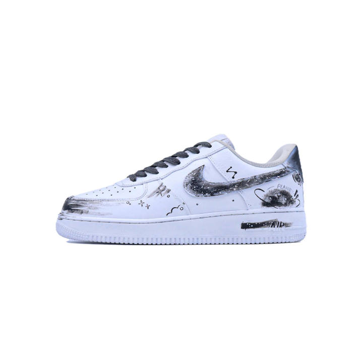 Nike Nike Air Force 1 Skateboard Shoes Unisex Low Top White Black