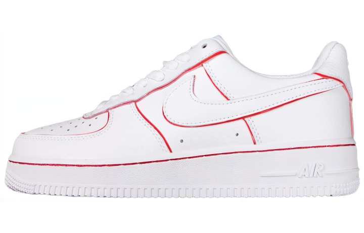 Nike Nike Air Force 1 Low 'White Red' Women's