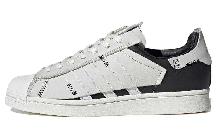 adidas originals Superstar Deconstructed White Stripes