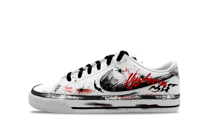 Nike Nike Court Legacy Leather Abrasion Resistant Lightweight Wear resistant And Lightweight Low top Skateboard Shoes Unisex