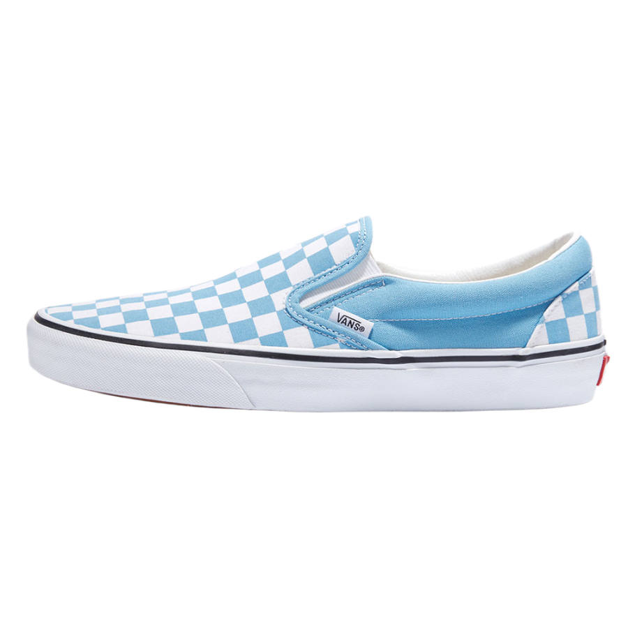 Vans CLASSIC SLIP on Low top Skateboard Shoes Women's Blue