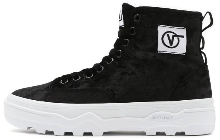 Vans Vans Crushed Velvet Sentry Wc 'Black White'