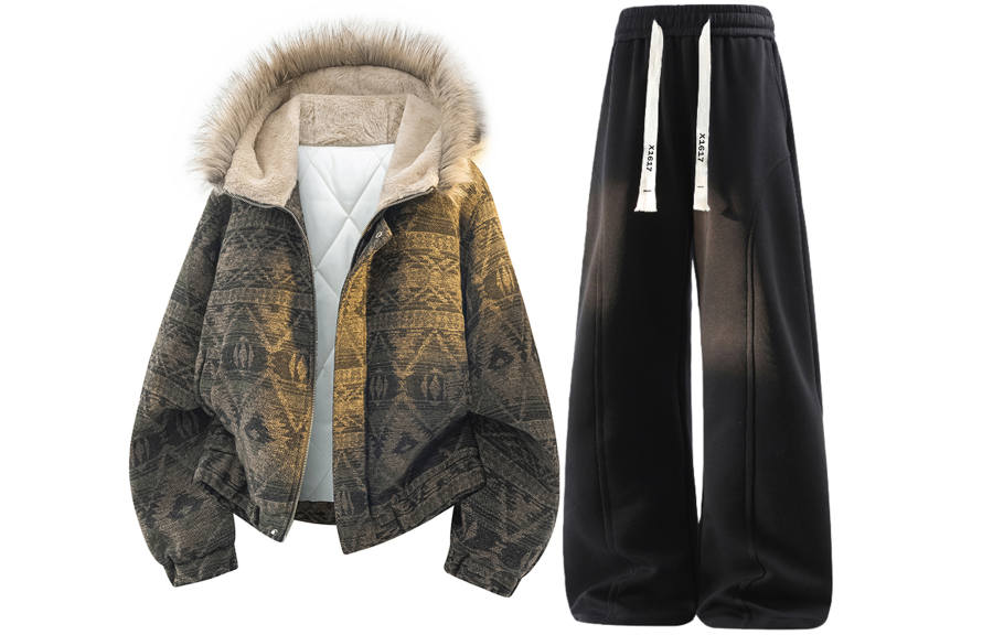X1617 Casual Sportswear Unisex Hooded Thickened