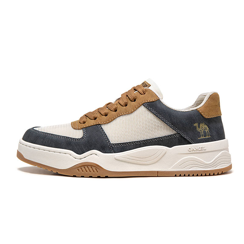 CAMEL Puffy Shoes Abrasion Resistant Low top Skateboard Shoes Men's