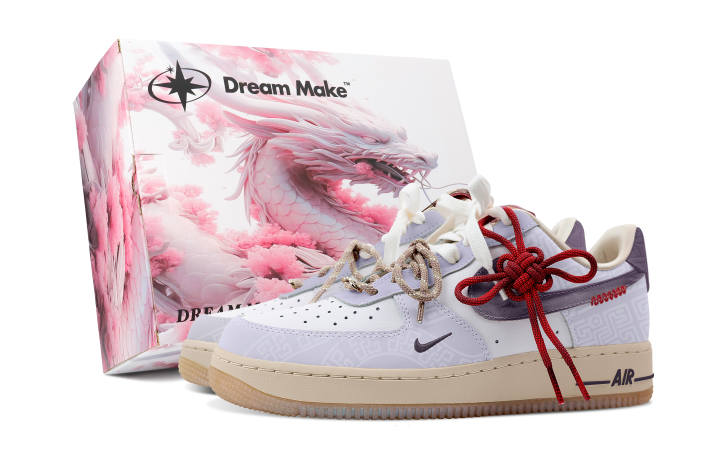 Nike Nike Air Force 1 Skateboard Shoes Women's Low Top Light Purple