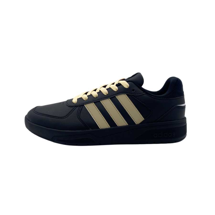 Adidas Neo Courtbeat Abrasion Resistant Low top Skateboard Shoes Unisex Black Brown
