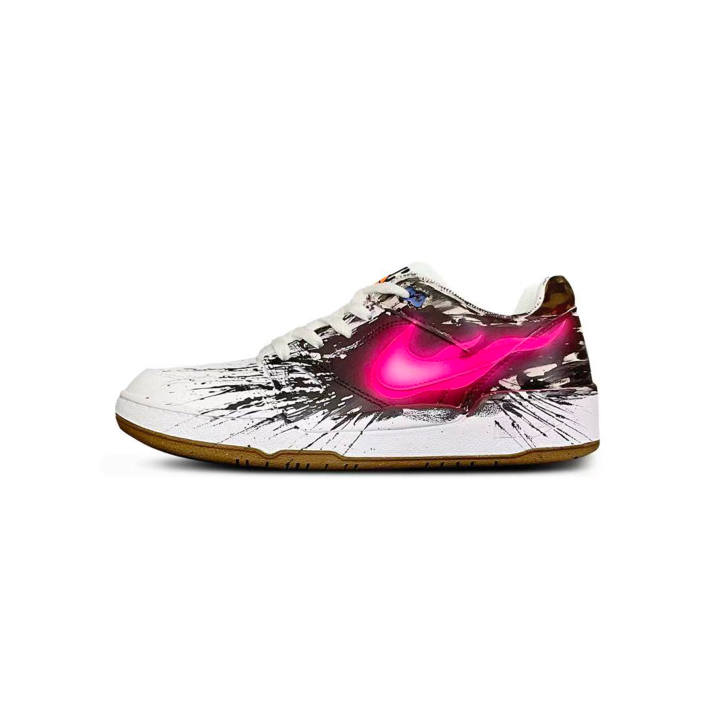 Nike Nike Full Force Tower Rabbit Low top Skateboard Shoes Men's Black Pink
