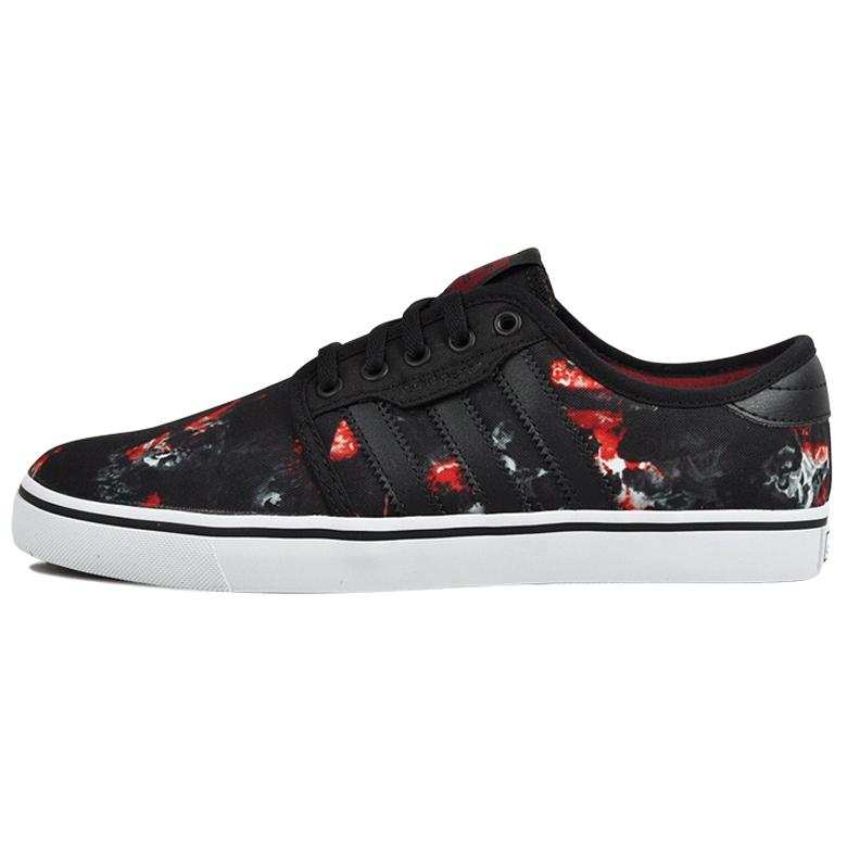 Adidas Originals Seeley Fabric Low top Skateboard Shoes Unisex Black