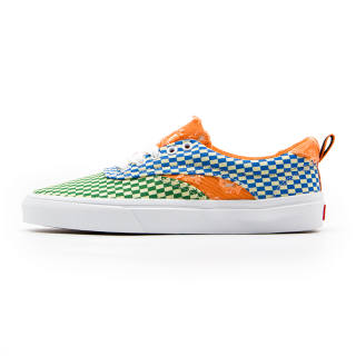 VXDT Skateboard Shoes Unisex Low Top Green/White/Blue/Orange