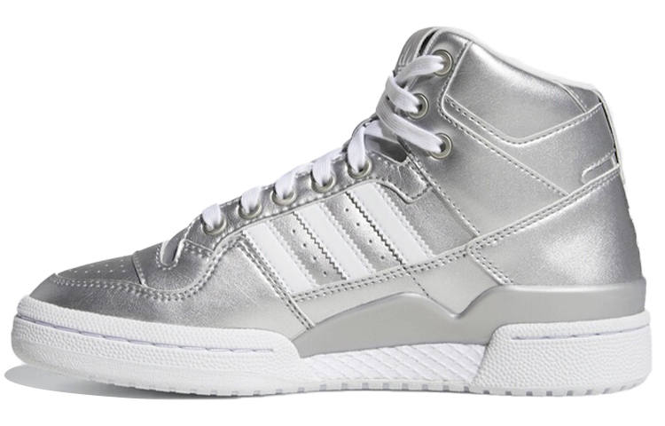 Adidas Originals Forum Mid 'Silver White' Women's