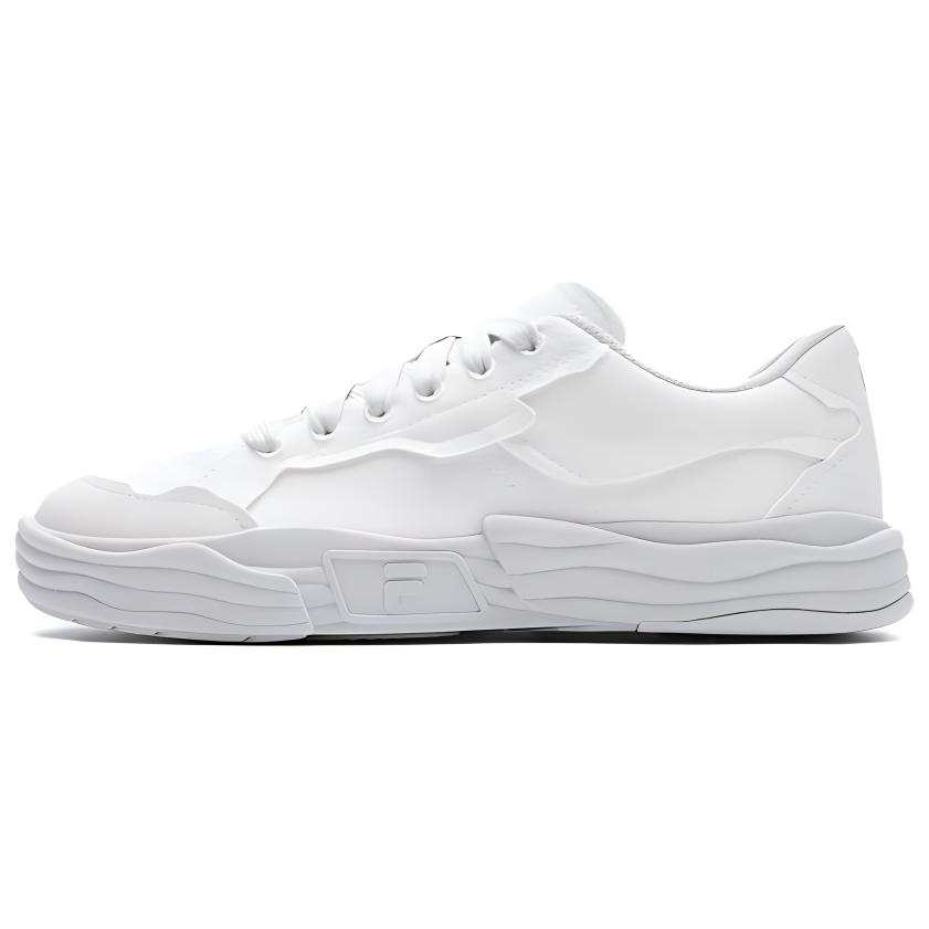 FILA FUSION POP Textile, Synthetic Leather Comfortable And Breathable Low top Skateboard Shoes Women's Blush Pink