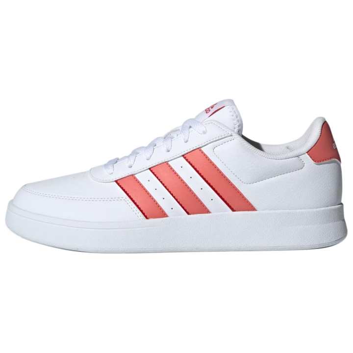 Adidas Adidas BREAKNET 2.0 Comfortable Slip Resistant Abrasion Resistant Low top Skateboard Shoes Unisex White