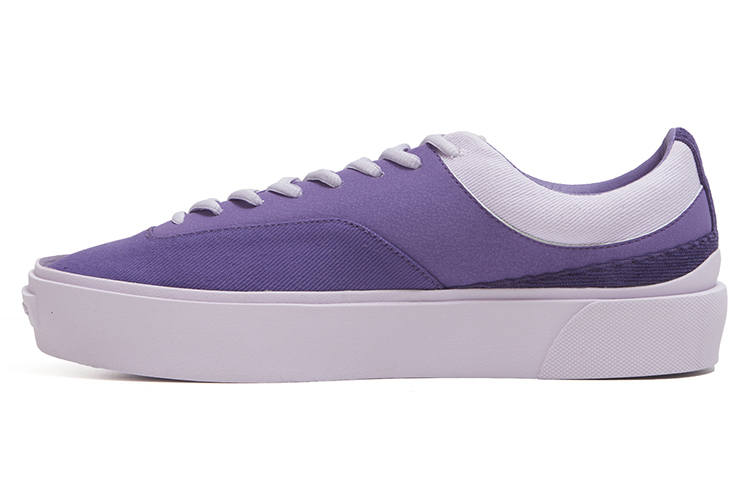 EQLZ EQUALIZER EQLZ EQUALIZER Fault Low Skateboard Shoes Unisex Eggplant Purple Misprint
