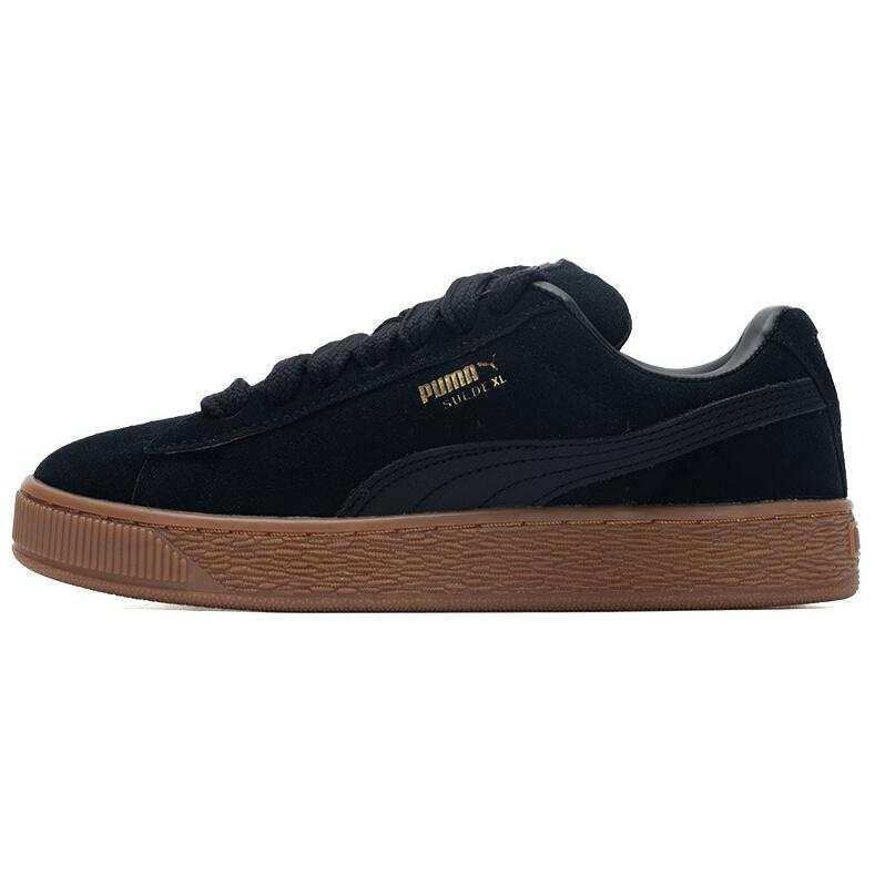PUMA Suede XL Comfortable Low top Skateboard Shoes Unisex Black