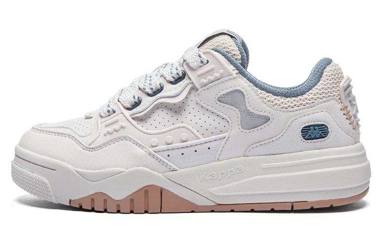 Kappa Slip Resistant Low top Skateboard Shoes Unisex Moonlight Gray Dusty Blue Gray