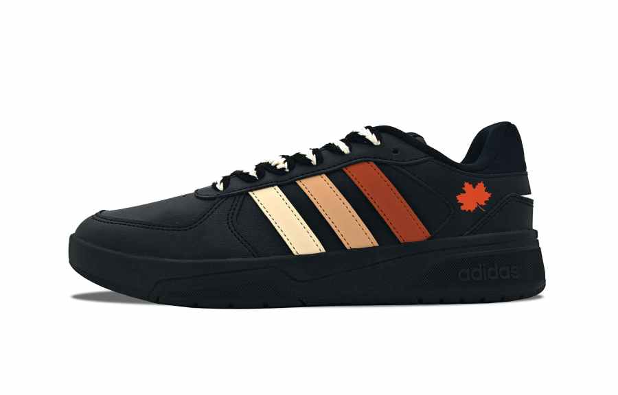 Adidas Adidas Slip Resistant Abrasion Resistant Low top Skateboard Shoes Unisex Black Brown
