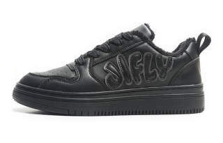 Jifffly Low top Skateboard Shoes Unisex Black