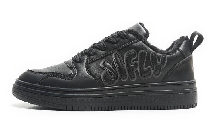 Jifffly Low top Skateboard Shoes Unisex Black