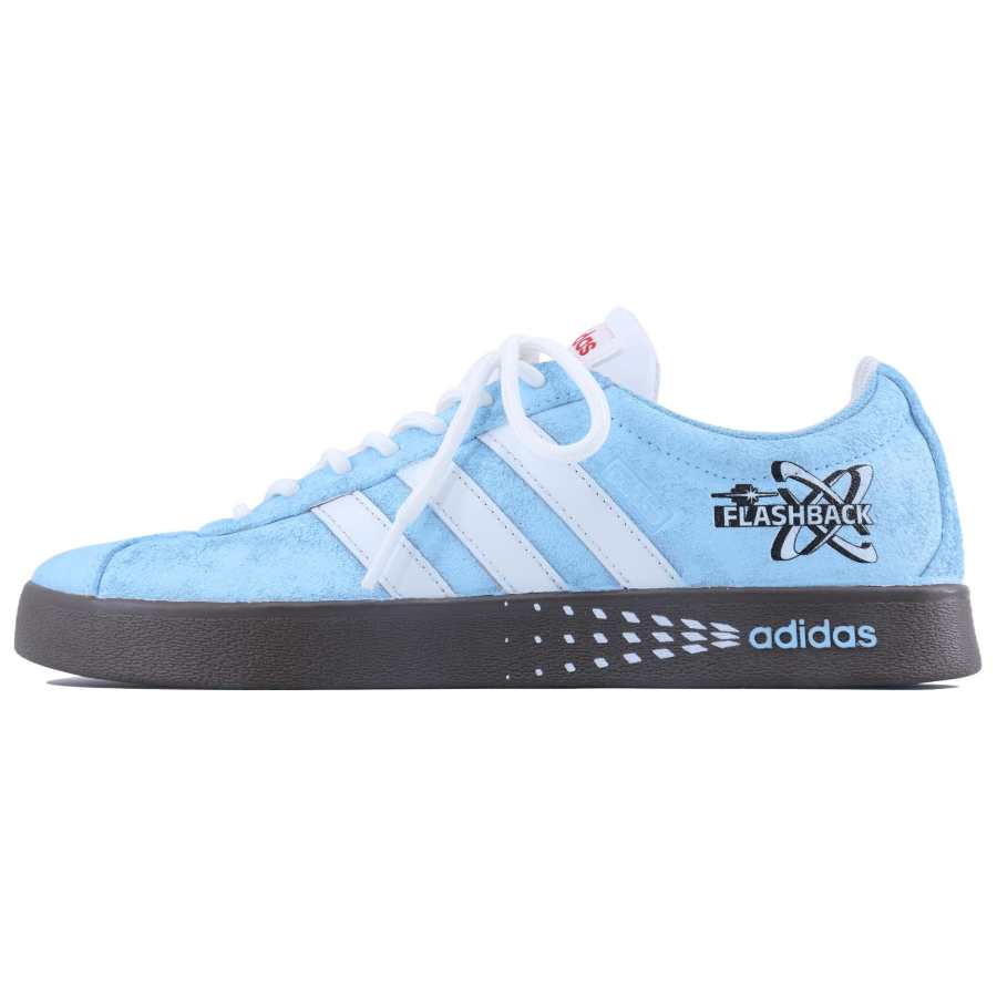 Adidas Adidas VL COURT 2.0 Leather Low top Skateboard Shoes Unisex Blue