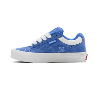 UNNCC Slip Resistant Abrasion Resistant Slip Resistant Abrasion Resistant Low top Skateboard Shoes Unisex Sky Blue