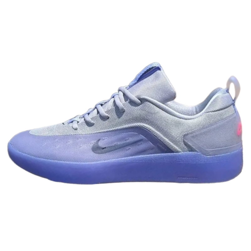 Nike Nike SB Nyjah 4 Abrasion Resistant Abrasion Resistant Low top Skateboard Shoes Unisex Blue Purple