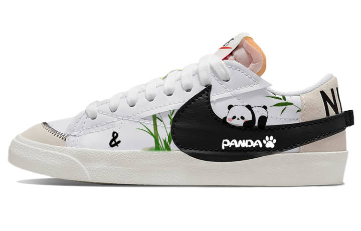 Nike Nike Blazer Skateboard Shoes Women's Low Top Black/White