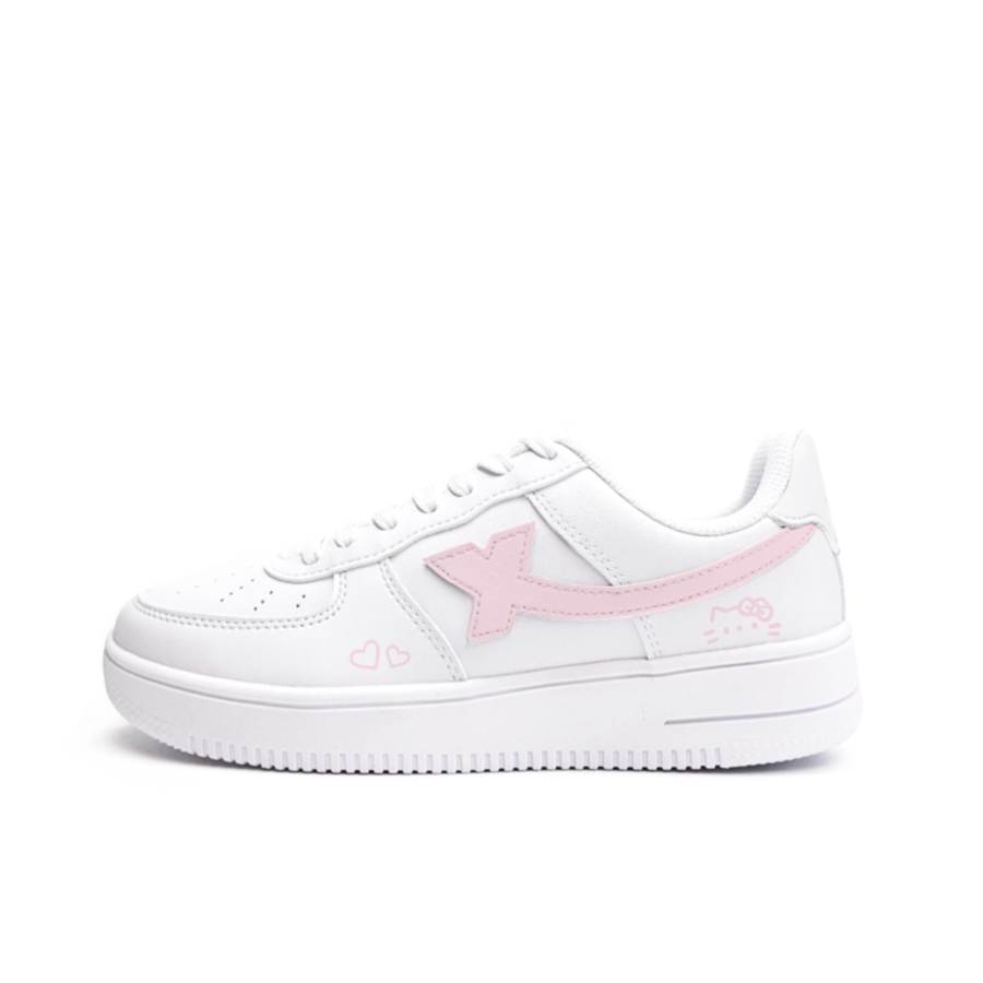 XTEP Air Force 1 Abrasion Resistant Lightweight Wear resistant And Lightweight Low top Skateboard Shoes Women's
