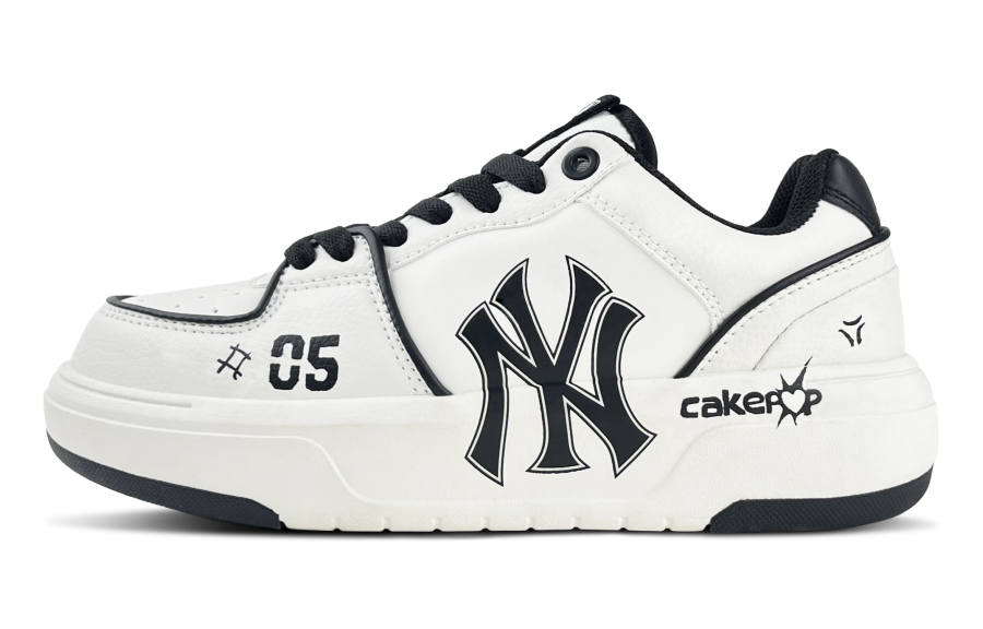 MLB MLB Chunky Liner Zero Five Lightweight Low top Skateboard Shoes Unisex Black White