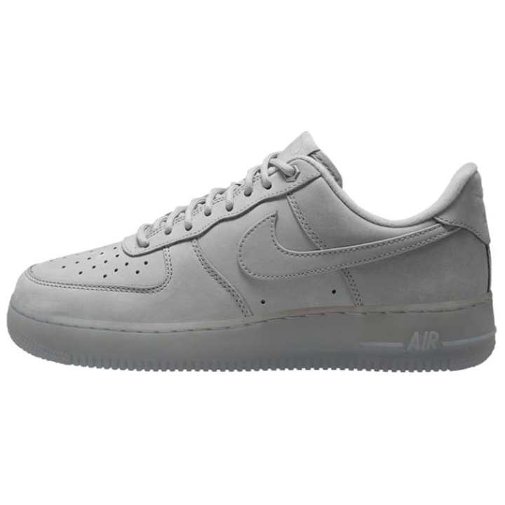 Nike Nike Air Force 1 Breathable Cushioning Skateboard Shoes Men's Gray