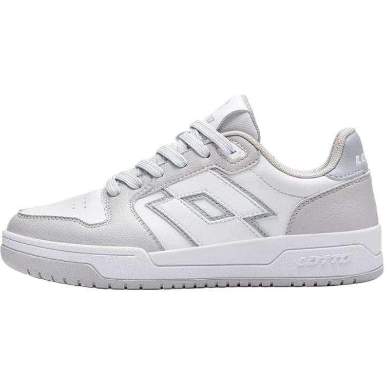 LOTTO Slip Resistant Balance Low top Skateboard Shoes Women's White Light Blue