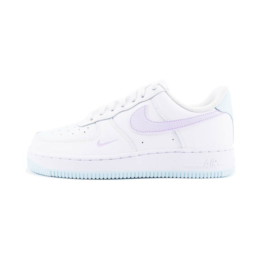Nike Nike Air Force 1 Refreshing Slip Resistant Abrasion Resistant Low top Skateboard Shoes Women's White Purple
