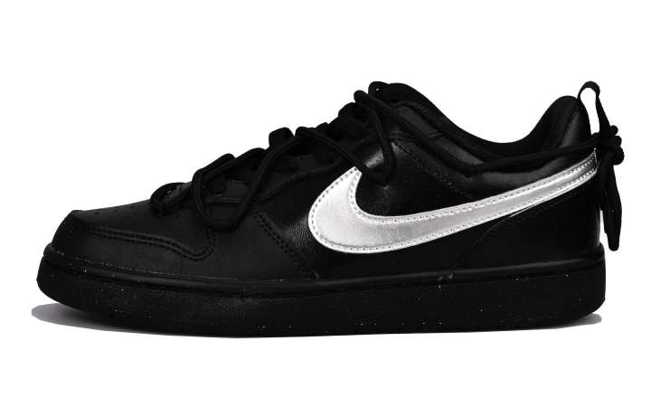 Nike Nike Impact Resistance Low top Skateboard Shoes GS Silver Black