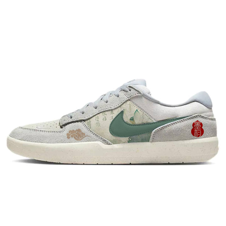 Nike Nike SB Force 58 Love For Lotus Blue Moon Slip Resistant Cushioning Slip Resistant Cushioning Low top Skateboard Shoes