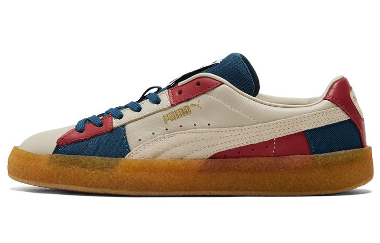 PUMA PUMA Suede Crepe Patch Peyote Blue Red