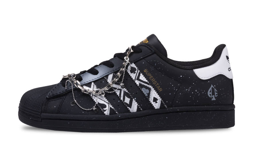 Adidas Originals SUPERSTAR Skateboard Shoes Unisex Low Top Black/White