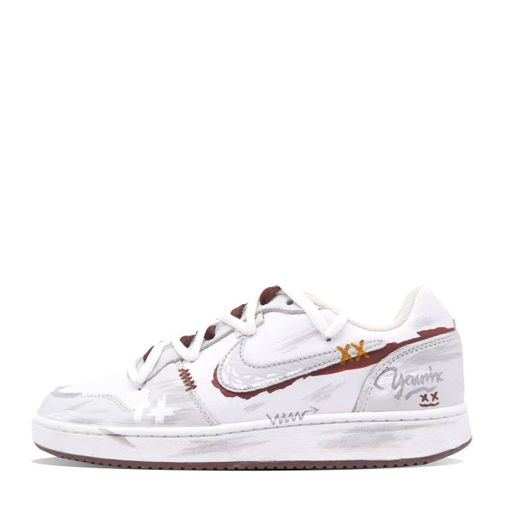 Nike Nike EBERNON Mischievous Ghost Abrasion Resistant Abrasion Resistant Low top Skateboard Shoes Men's