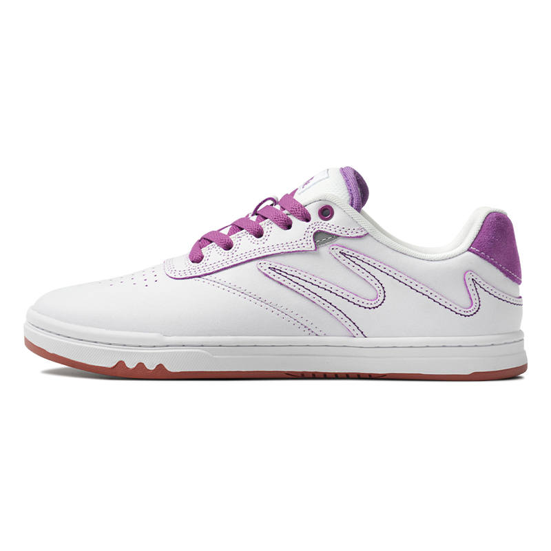 GOLUCK Cushioning Abrasion Resistant Support Low top Skateboard Shoes Unisex Purple