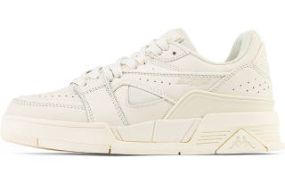 Kappa Abrasion Resistant Low top Skateboard Shoes Unisex Winter White