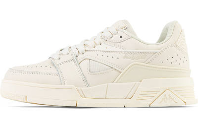 Kappa Abrasion Resistant Low top Skateboard Shoes Unisex Winter White