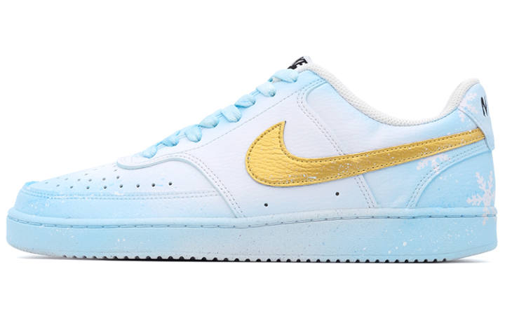 Nike Nike Court Vision 1 LOW Next Nature Low top Skateboard Shoes Men's White Blue