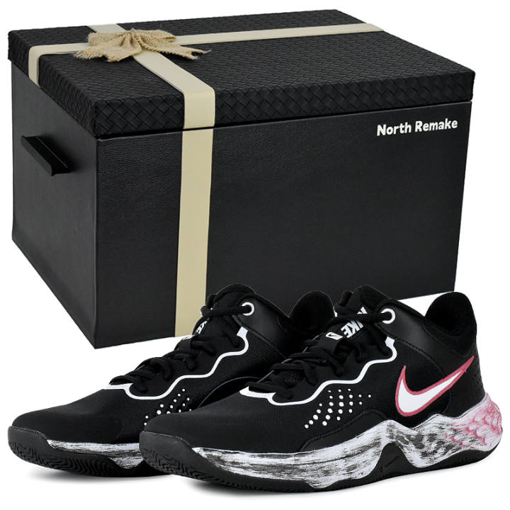 Nike Nike Fly By Mid 3 Hongyi Knight Abrasion Resistant Mid top Basketball Shoes Men's Black White
