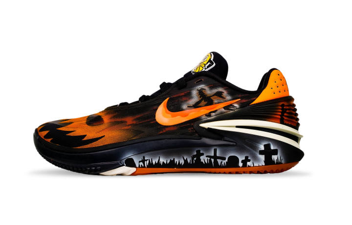 Nike Nike Air Zoom G.T. Cut 2 Basketball Shoes Unisex Low Top Black/Orange/White