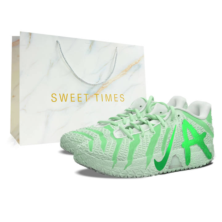 Nike Nike Ja Morant 3 BNK Green Light Era, Stadium Elf Cushioning Abrasion Resistant Breathable