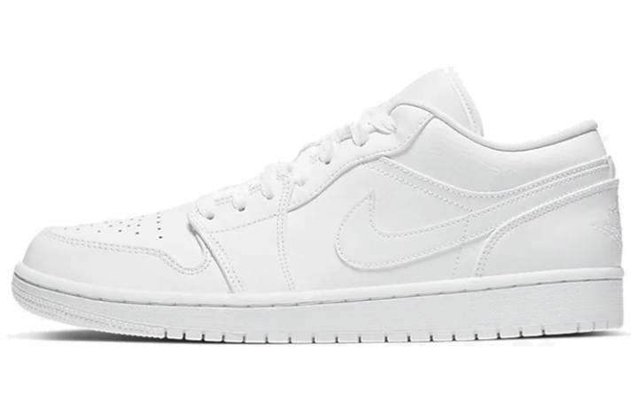 Jordan Jordan 1 Low Triple White Fog Grey