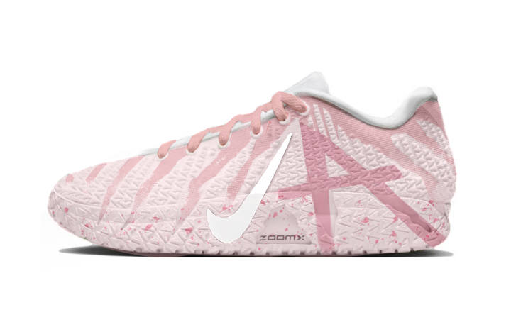 Nike Nike Ja Morant 3 Sakura Language Low top Basketball Shoes Men's Pink
